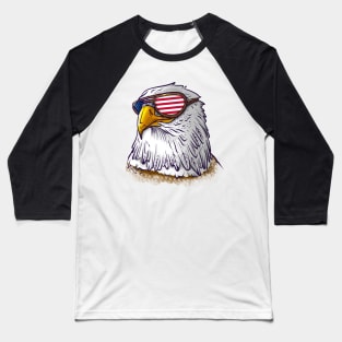 4th Of July American Eagle Baseball T-Shirt